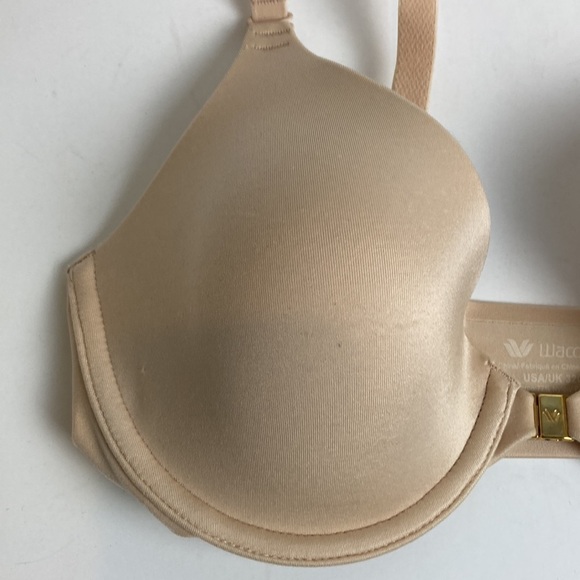 Wacoal NWT Soft Seductive Front Close Convertible Contour Bra 853108 32C Neutral - Picture 6 of 12